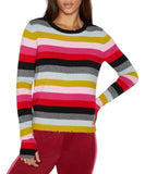 Multistripe Crew Neck Sweater - miamidrugpossession