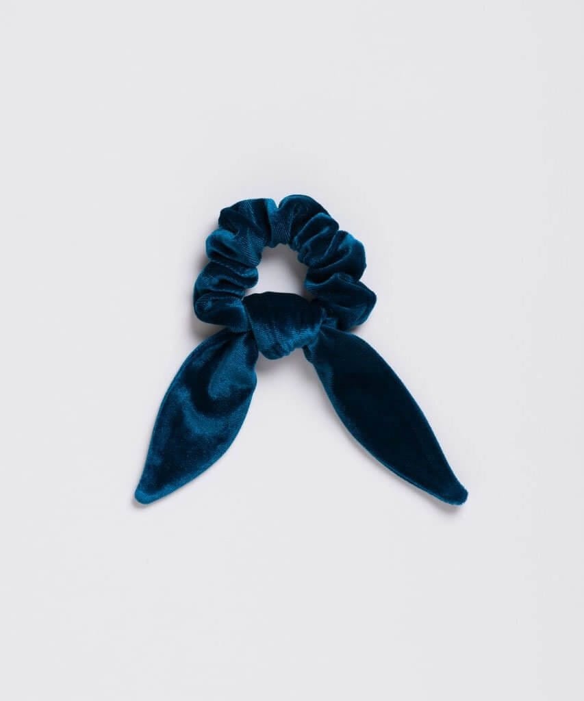 Mystic Seas Velvet Tie Scrunchie - miamidrugpossession