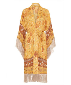 Mystic Tasselled Robe Sunflower - miamidrugpossession