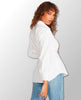 Nadia White Button Down Shirt - miamidrugpossession