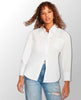 Nadia White Button Down Shirt - miamidrugpossession