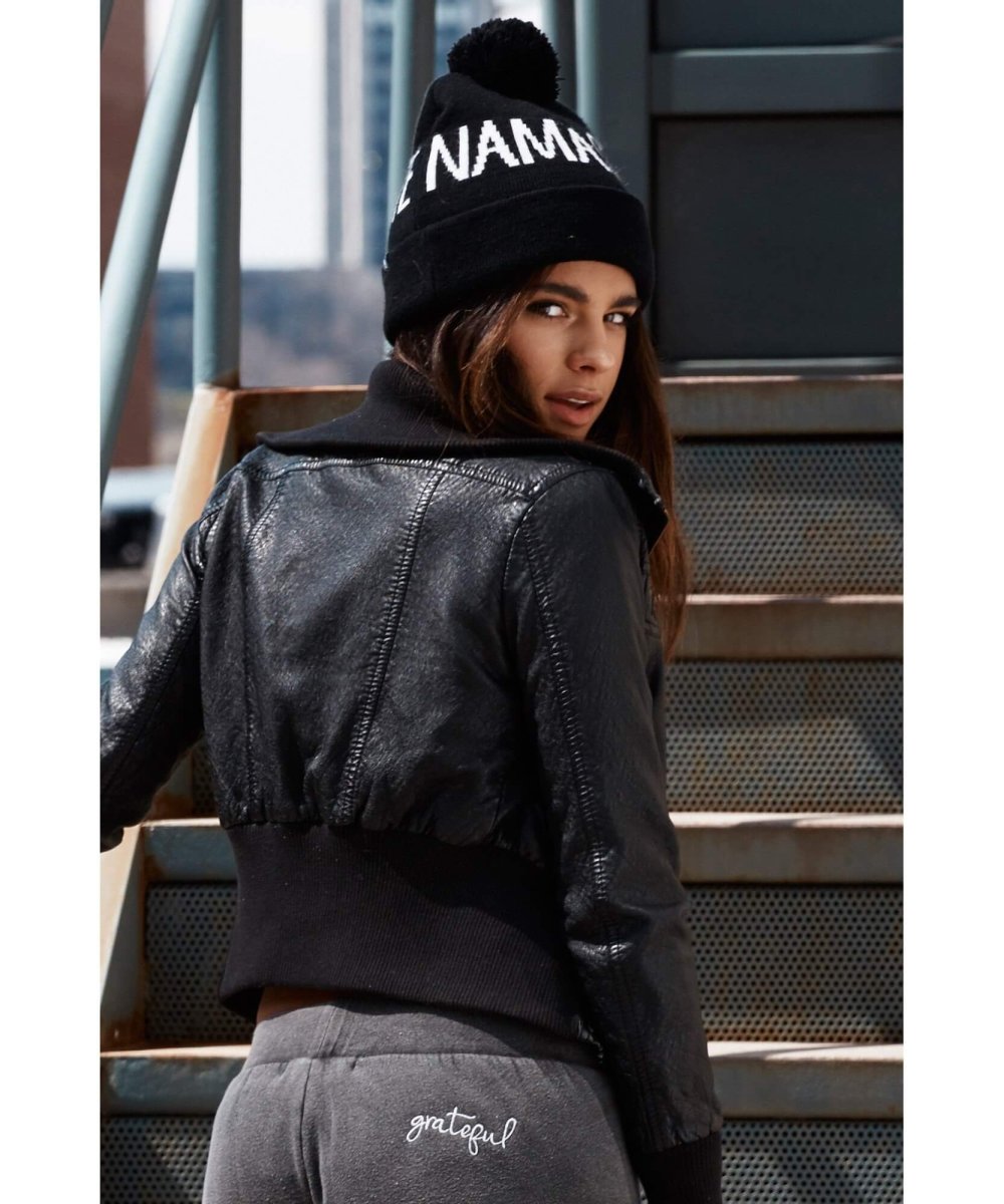 Namaste Pom Beanie - miamidrugpossession