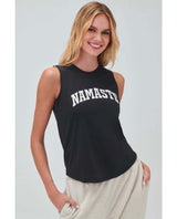 Namaste Tank Black - miamidrugpossession