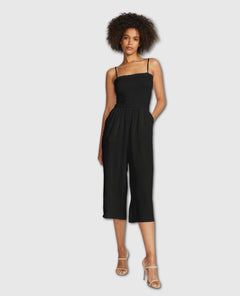 Natural Beauty Black Jumpsuit - miamidrugpossession