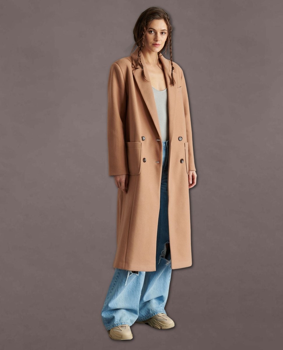 Nell Coat Camel - miamidrugpossession