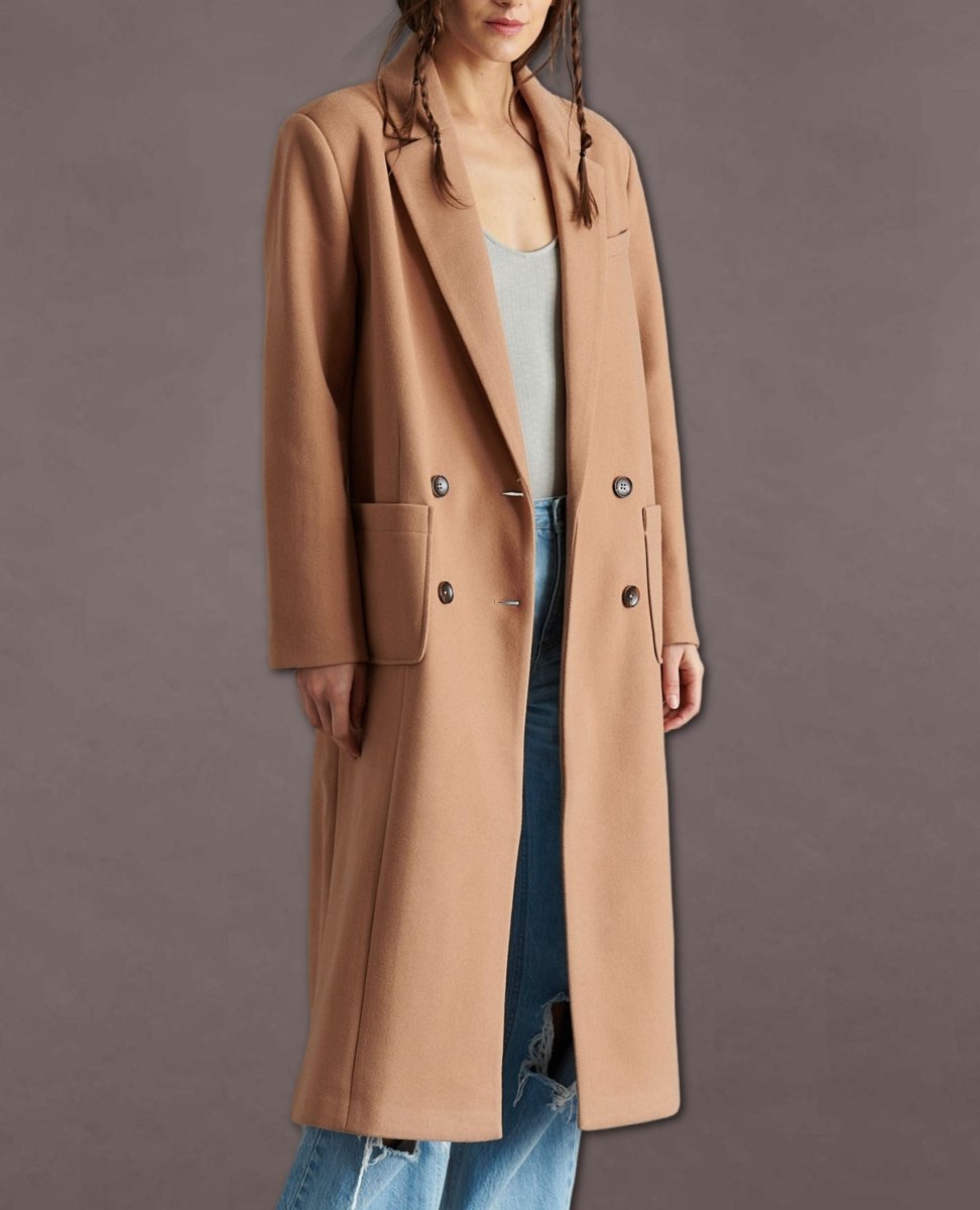 Nell Coat Camel - miamidrugpossession