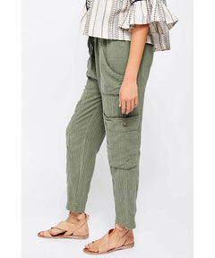 New Feelin' Good Utility Pull On Pant Eden - miamidrugpossession