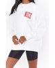 Nice White Holiday Sweatshirt - clearpathherbicide