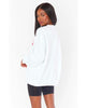 Nice White Holiday Sweatshirt - clearpathherbicide