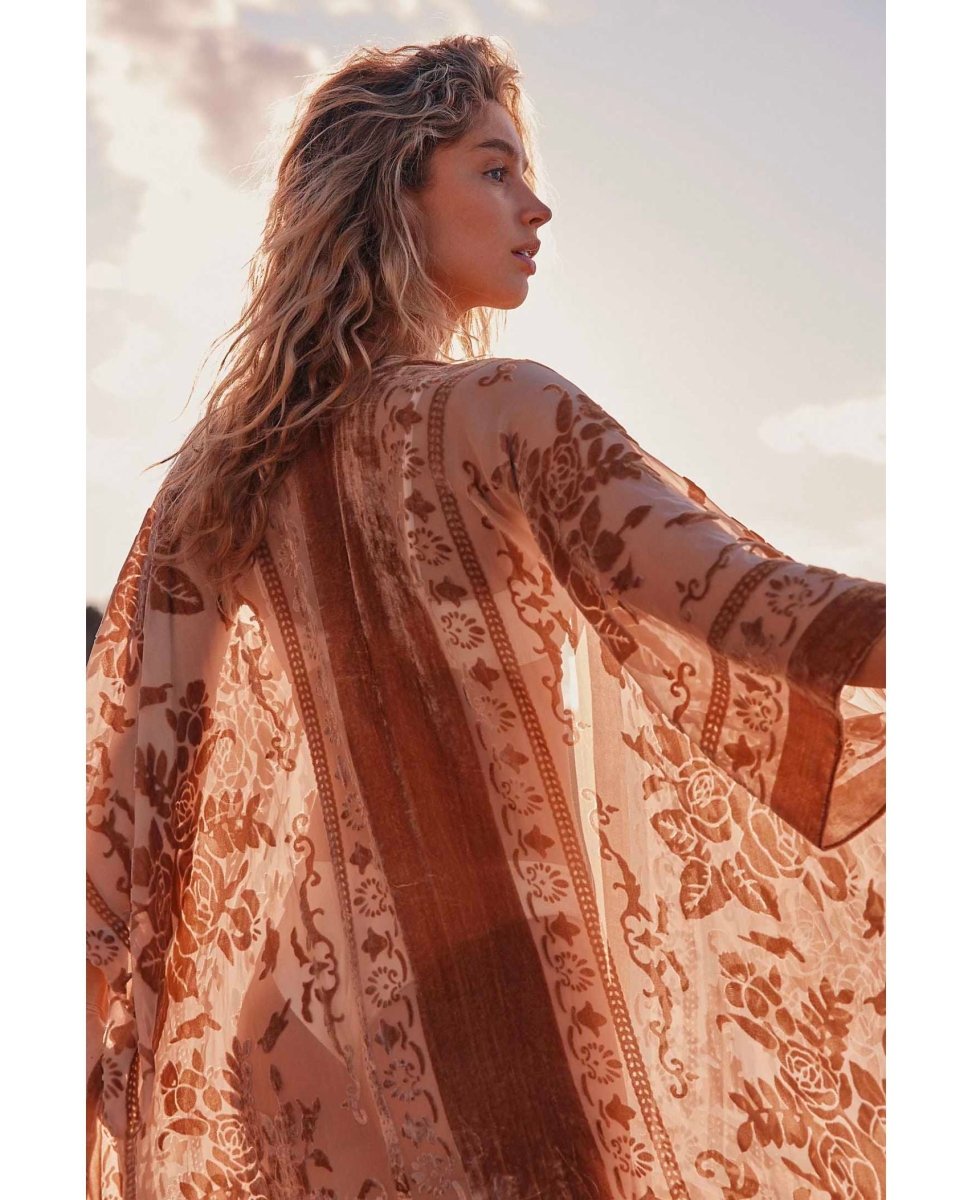 Nightbird Burnout Kimono Sand Combo - miamidrugpossession