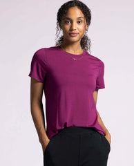 Nikkie Short Sleeve Tee Purple Potion - PINK ARROWS