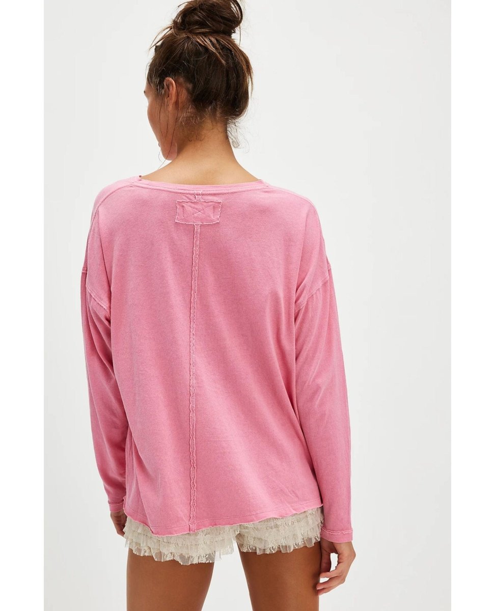 Nina Long Sleeve Flowering Ginger - PINK ARROWS