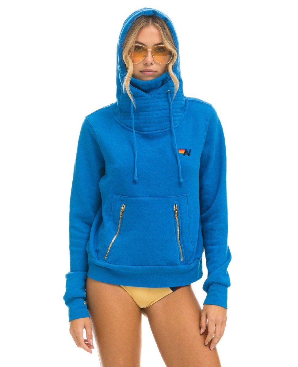 Ninja Hoodie Ocean Blue - miamidrugpossession