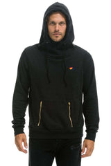 Ninja Hoodie Unisex Black - PINK ARROWS