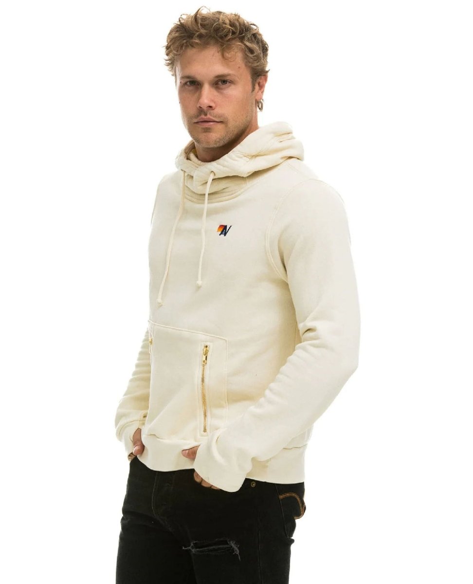 Ninja Vintage White Hoodie - clearpathherbicide