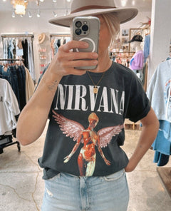 Nirvana In Utero Tee Vintage Black - clearpathherbicide