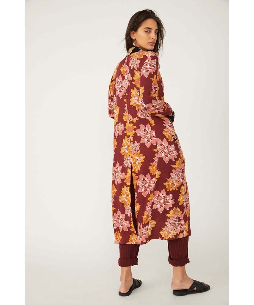 Niya Duster Cranberry Combo - miamidrugpossession