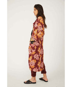 Niya Duster Cranberry Combo - miamidrugpossession