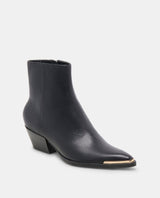 Nonah Booties Black Leather - clearpathherbicide