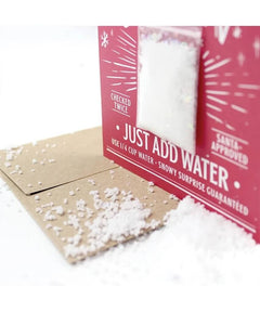 North Pole Snow Card - miamidrugpossession