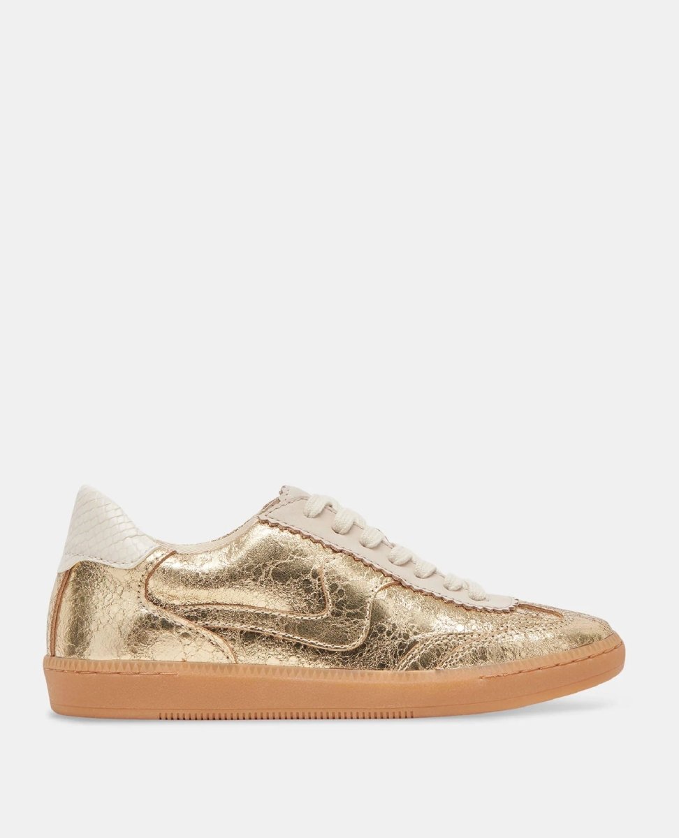 Notice Stitch Gold Metallic Sneaker - clearpathherbicide