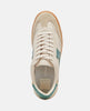 Notice White Green Leather Sneakers - clearpathherbicide