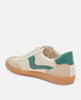 Notice White Green Leather Sneakers - miamidrugpossession