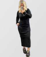 Nova Dress Black - miamidrugpossession