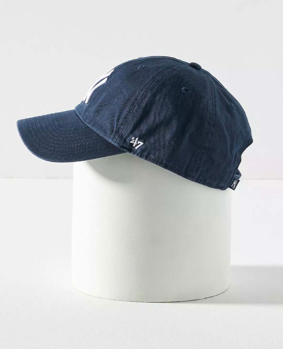 NY Baseball Hat Navy - PINK ARROWS