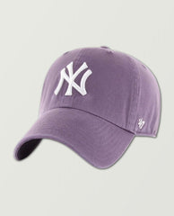 NY Baseball Hat Purple - PINK ARROWS