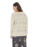 Oatmeal Tassel LS Open Front Sweater - miamidrugpossession