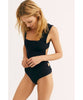 Oh She's Strappy Bodysuit Black - clearpathherbicide