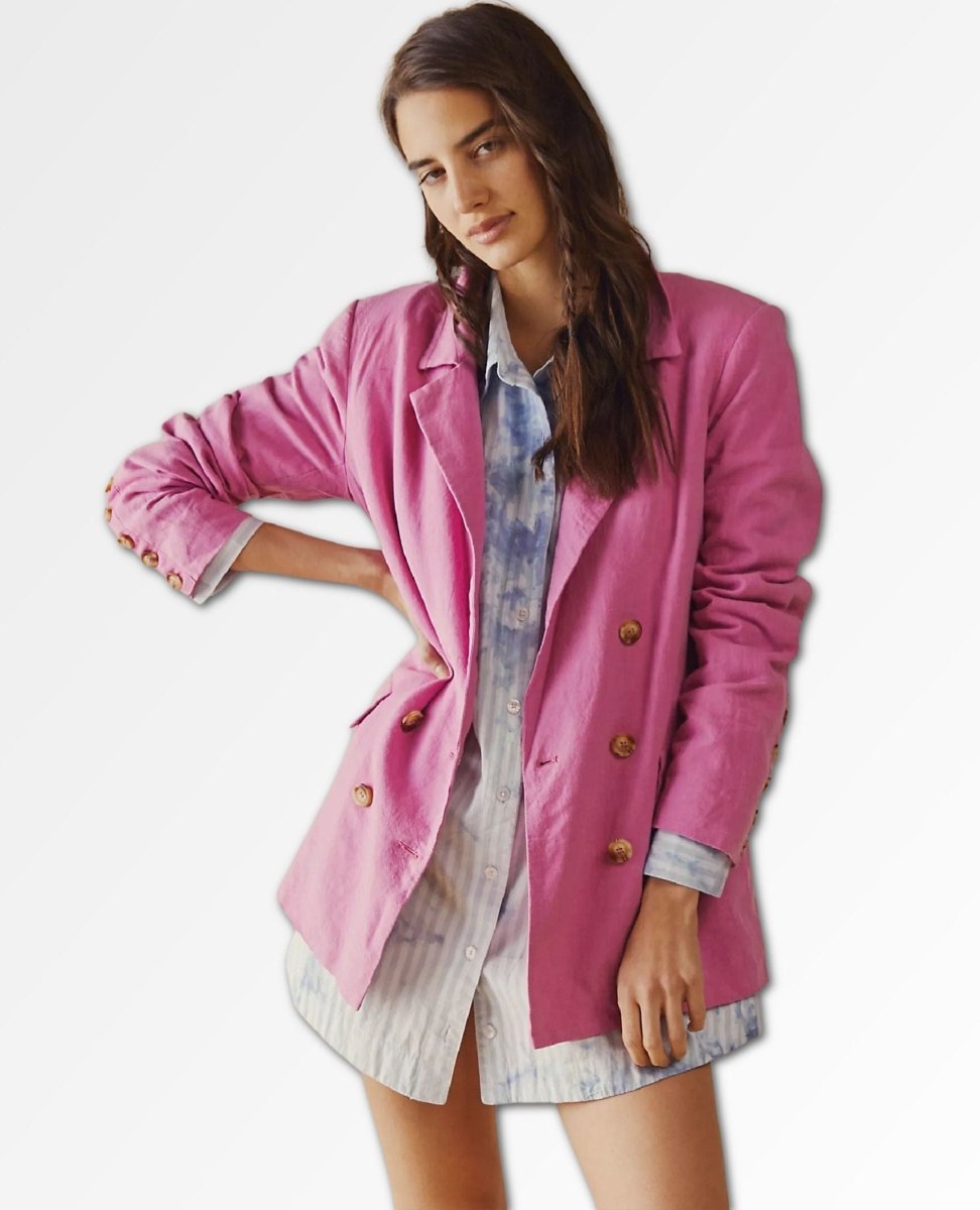 Olivia Blazer Pink Envy - miamidrugpossession