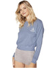 OM Malibu Crew Neck, Dusk Blue - miamidrugpossession