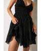 One Delia Slip Dress Black - clearpathherbicide