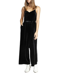 One Night Only Jumpsuit, Black - PINK ARROWS