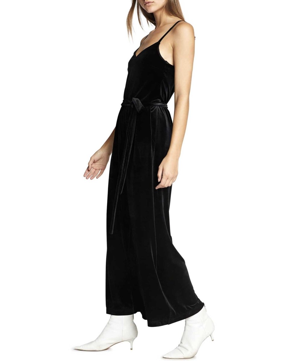 One Night Only Jumpsuit, Black - miamidrugpossession