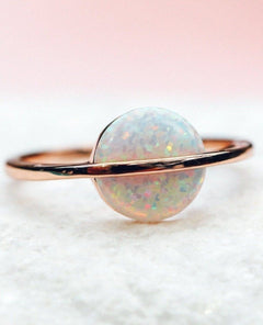 Opal Saturn Ring - miamidrugpossession