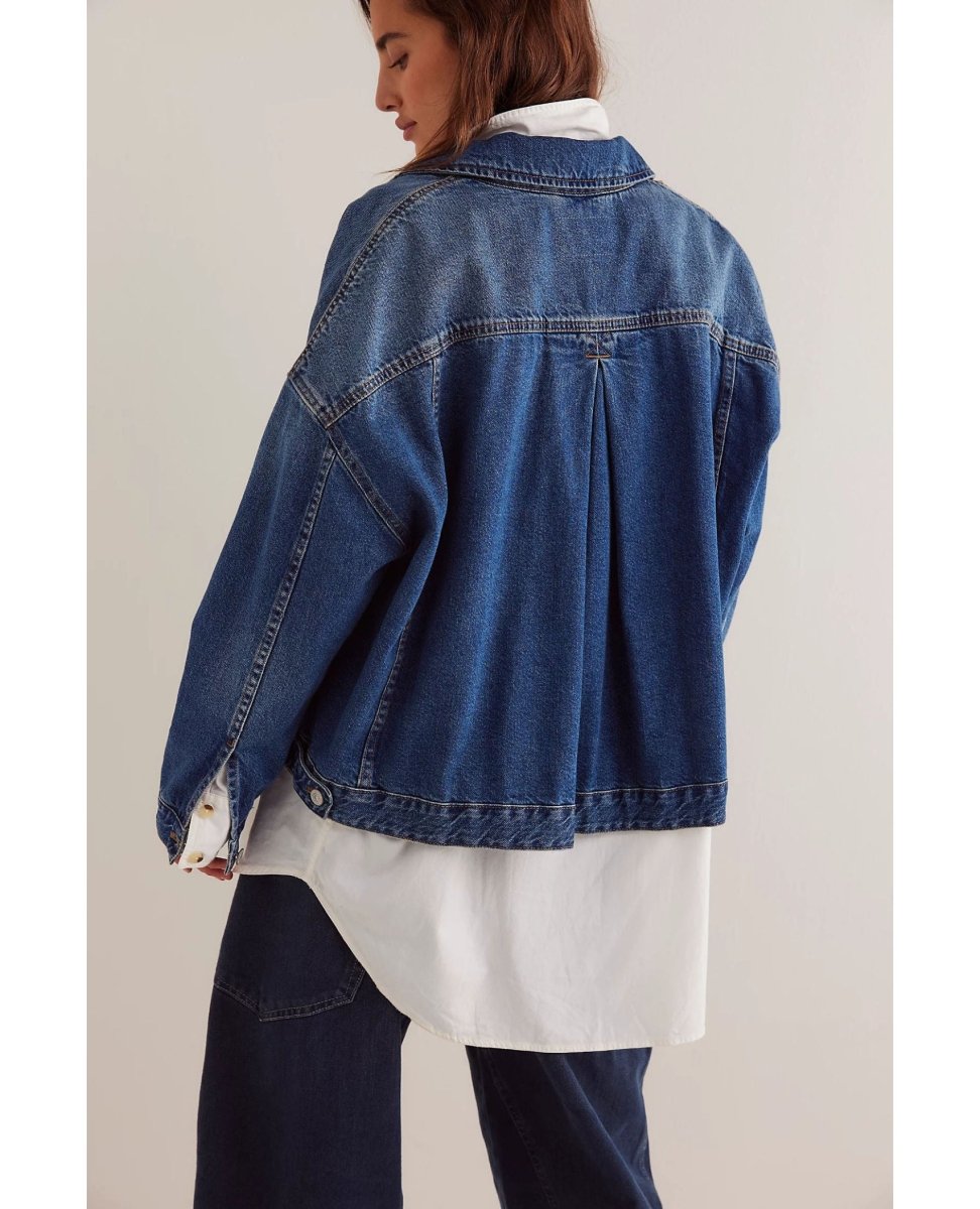 Opal Swing Denim Jacket Got The Blues - PINK ARROWS