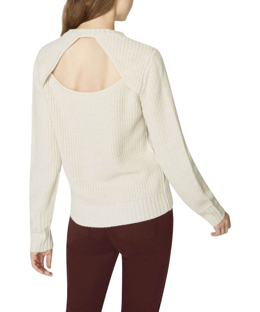 Open Back Sweater, Salt - clearpathherbicide