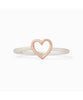 Open Heart Ring Silver - miamidrugpossession