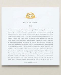 Overcome Ring Gold - miamidrugpossession