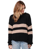 Ozzie Stripe Sweater, Black - clearpathherbicide