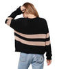 Ozzie Stripe Sweater, Black - clearpathherbicide