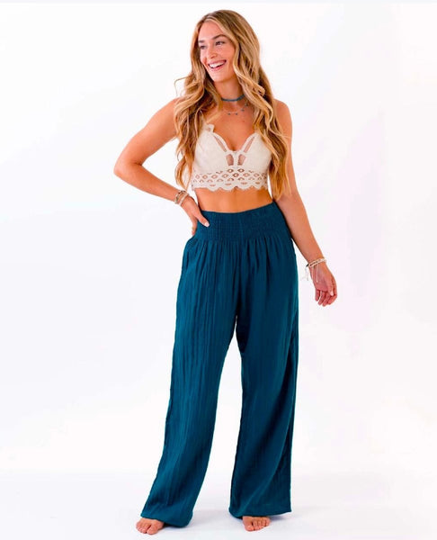 Pacific Wide Leg Cotton Pant - clearpathherbicide