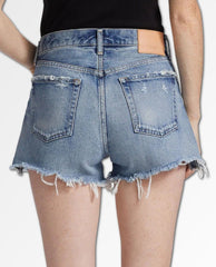 Packard Distressed Denim Cut - Offs - PINK ARROWS