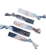 Paint Strokes 5pc Hair Ties - clearpathherbicide