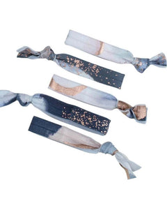 Paint Strokes 5pc Hair Ties - miamidrugpossession