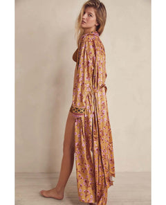 Pajama Party Robe Gold Combo - miamidrugpossession