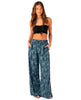 Pampa Point Wide Leg Drawstring Pants - miamidrugpossession